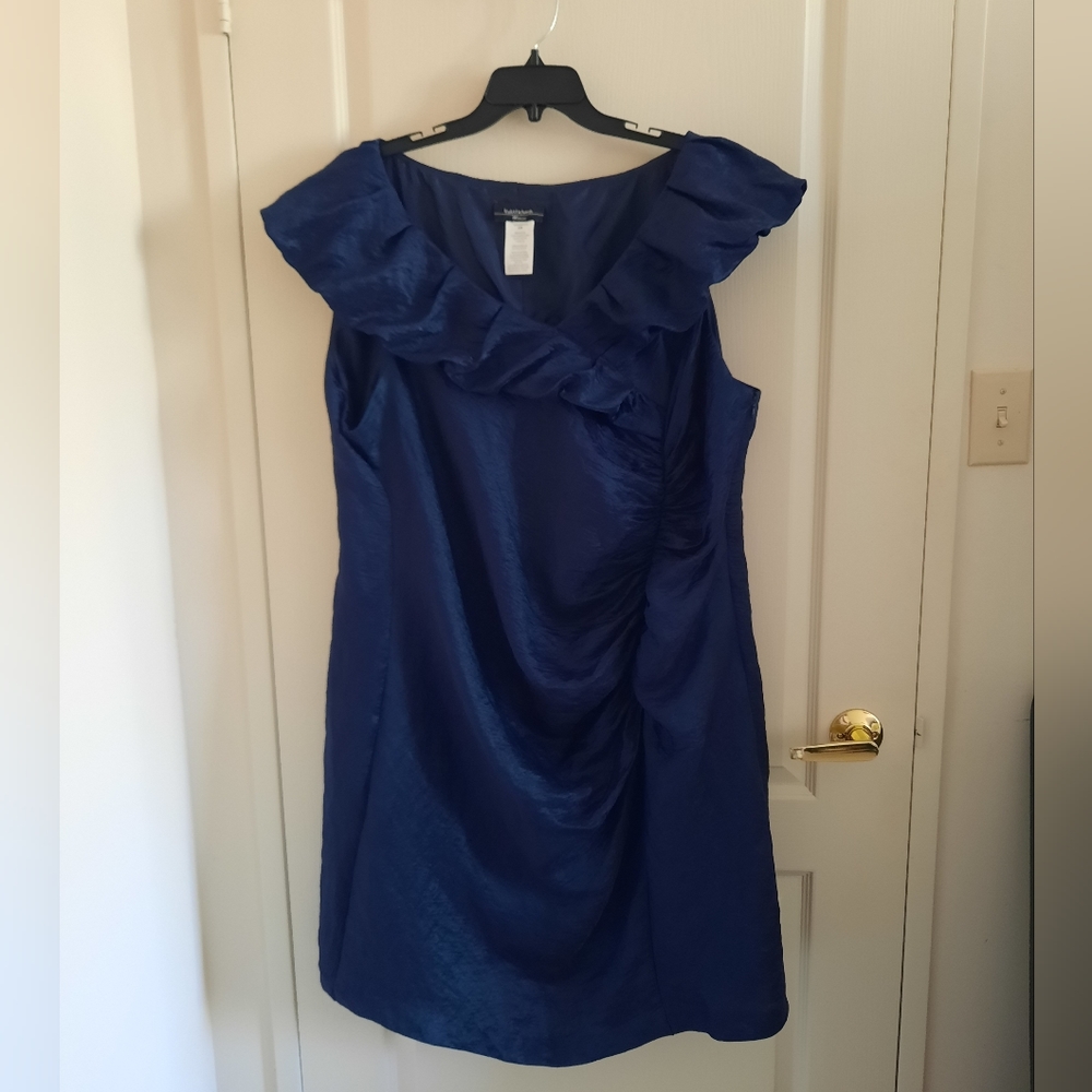 R & M Richards Woman Navy Dress
